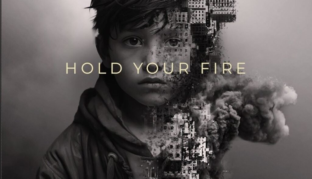 HOLD YOUR FIRE أغنية جديدة للفنان كاظم الساهر دعماً لأهالي فلسطينبالتعاون مع جمعية الأمم المتحدة للموسيقى الكلاسيكية
